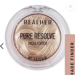 REALHER Pure Resolve Highlighter - Champagne Gold SOLD OUT COLOR